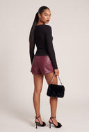 Rib Knit Long Sleeve Top