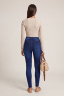 Rib Knit Long Sleeve Top