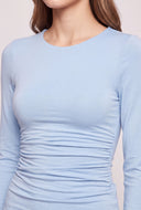 Long Sleeve Ruched Top