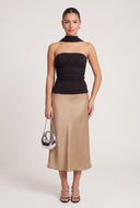 Ruched Glitter Top