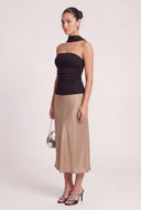 Ruched Glitter Top