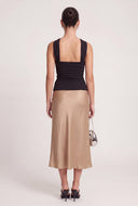 Ruched Glitter Top