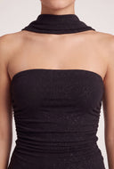 Ruched Glitter Top