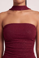 Ruched Glitter Top