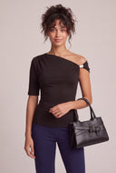Ruched One Shoulder Top