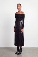 Madalyn Fold Over Off The Shoulder Blouse