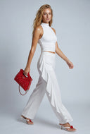Ruched Halter Top
