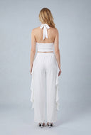 Ruched Halter Top