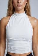 Ruched Halter Top