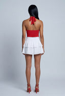 Ruched Halter Top