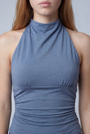Ruched Halter Top