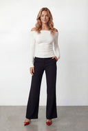 Lillian Ruched Off Shoulder Top