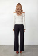 Lillian Ruched Off Shoulder Top