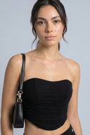 Aaliyah Crop Corset Top