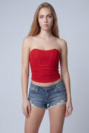 Aaliyah Crop Corset Top