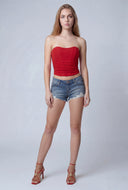 Aaliyah Crop Corset Top