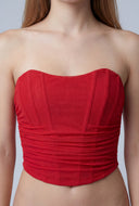 Aaliyah Crop Corset Top