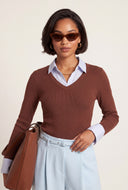 Long Sleeve Layered Look Top