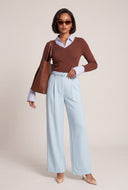 Long Sleeve Layered Look Top
