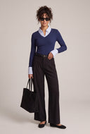 Long Sleeve Layered Look Top