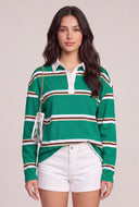 Striped Polo Top