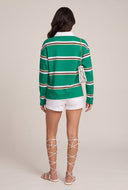 Striped Polo Top