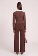 Contrast Long Sleeve Polo