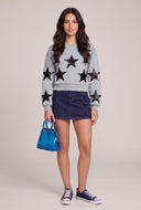Sequin Patterned Pullover