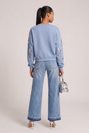 Sequin Patterned Pullover