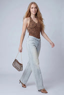 Velvet Burnout Halter Top