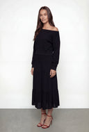 Asymmetrical Fleece Crop Sweatshirt
