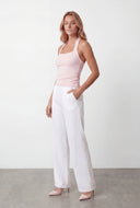 Amiyah Ruched Halter Top