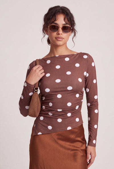 Patterned Asymmetrical Top