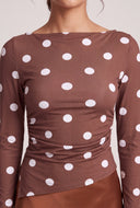 Patterned Asymmetrical Top