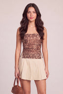 Aleena Mesh Tube Top