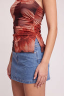 Aleena Mesh Tube Top