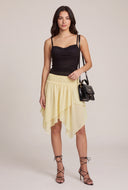 Ruched Bustier Top