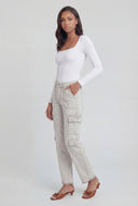 Square Neck Long Sleeve Tee
