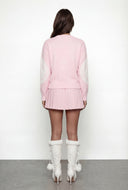 Yareli Chenille Tufted Smile Pullover Sweater