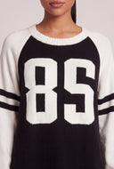 Oversized Varsity Graphic Sweater