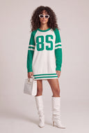 Oversized Varsity Graphic Sweater