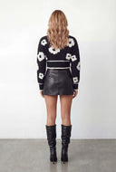 Gabriella Floral Crop Cardigan