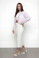 Gabriella Floral Crop Cardigan