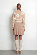Gabriella Floral Crop Cardigan