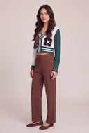 Isla Varsity Crop Cardigan