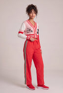Isla Varsity Crop Cardigan