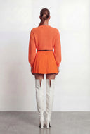 Bow Knit Crop Cardigan