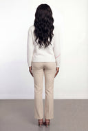 Bow Knit Crew Neck Sweater