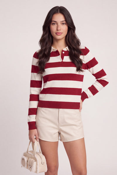 Striped Polo Shirt