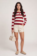 Striped Polo Shirt